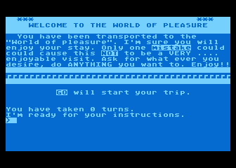 World of Pleasure (The) atari screenshot