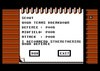 World Soccer atari screenshot