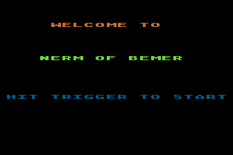 Worm of Bemer atari screenshot