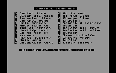 Write 80 atari screenshot
