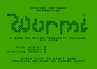 Wurmi atari screenshot