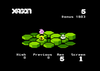 Xagon atari screenshot