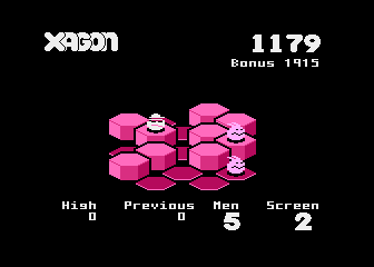 Xagon atari screenshot