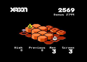 Xagon atari screenshot