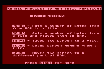 XBASIC atari screenshot