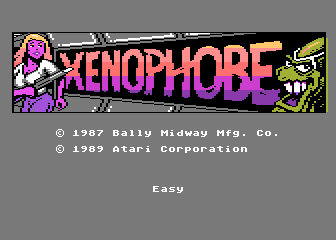 Xenophobe atari screenshot