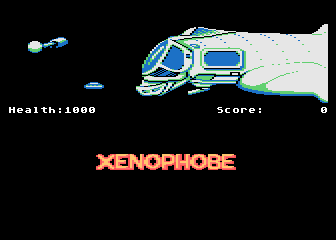 Xenophobe atari screenshot