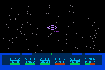 Xtal - Adventure in Space atari screenshot