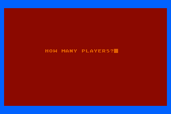 Yahtzee atari screenshot