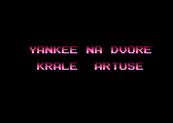 Yankee na Dvore Krále Artuše atari screenshot