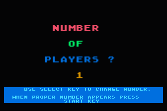 Yathzee atari screenshot