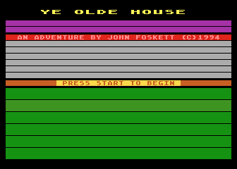 Olde House (Ye) atari screenshot