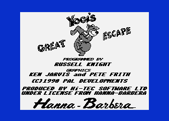 Yogi's Great Escape — screenshot 1