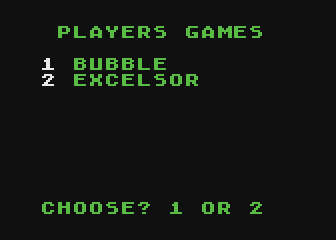 [COMP] Zap-Pak - Bubble Trouble / Excelsor atari screenshot
