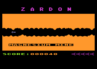 Zardon atari screenshot