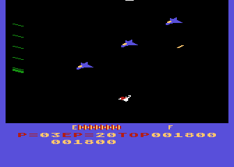 Zaxxon atari screenshot