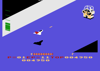 Zaxxon atari screenshot