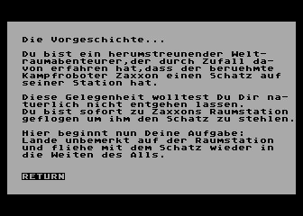 Zaxxon's Station atari screenshot