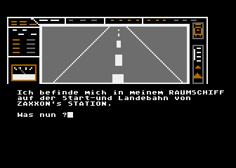 Zaxxon's Station atari screenshot