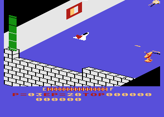 Zaxxon atari screenshot