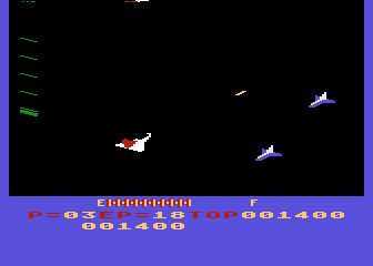 Zaxxon atari screenshot