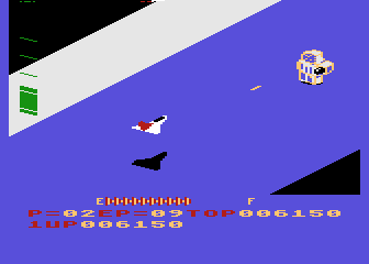 Zaxxon atari screenshot