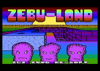 Zebu-Land atari screenshot