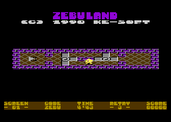 Zebu-Land atari screenshot