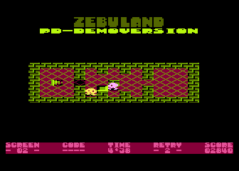 Zebu-Land atari screenshot