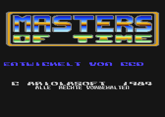Zeitmaschine (Die) atari screenshot
