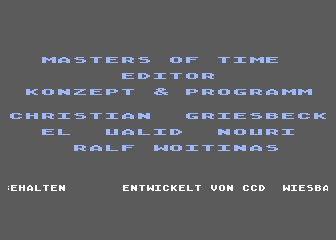 Zeitmaschine (Die) atari screenshot