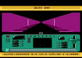 Zero War atari screenshot