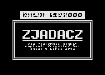 Zjadacz atari screenshot