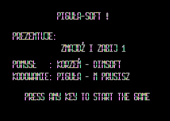 Znajdz i Zabij 1 atari screenshot