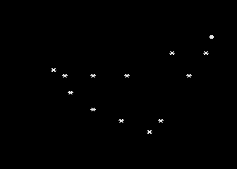 Zodiac atari screenshot