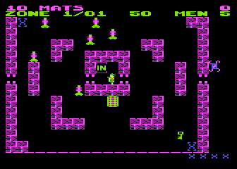 Zone X atari screenshot