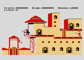 Zorro atari screenshot