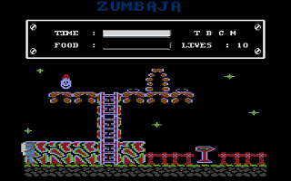 Zumbaja atari screenshot