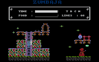 Zumbaja atari screenshot