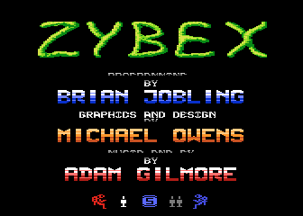 Zybex atari screenshot