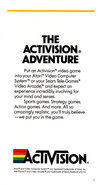 Atari 2600 VCS  catalog - Activision - 1982
(3/16)