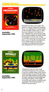 Atari 2600 VCS  catalog - Activision - 1982
(4/16)