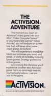Atari 2600 VCS  catalog - Activision - 1982
(2/16)