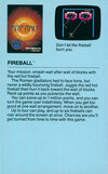 Fireball Atari catalog