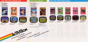 Atari 400 800 XL XE  catalog - Activision - 1983
(1/3)