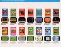 Atari 2600 VCS  catalog - Activision - 1983
(2/3)