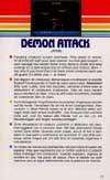 Demon Attack Atari catalog