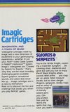 Atari 2600 VCS  catalog - Imagic - 1982
(2/12)