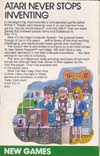 Atari 2600 VCS  catalog - Atari - 1979
(22/33)