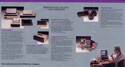 Atari 400 800 XL XE  catalog - Atari
(3/4)